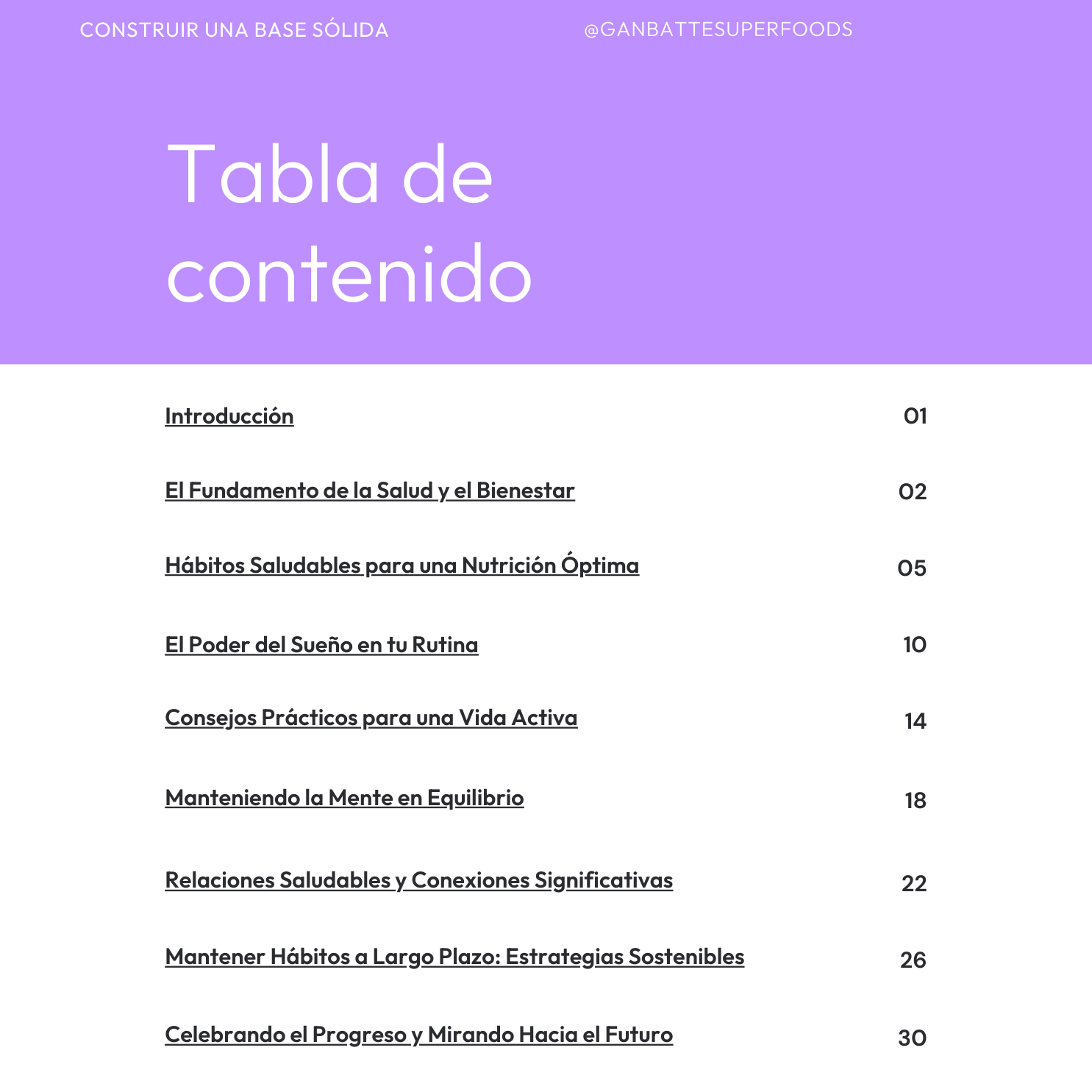 Ebook - Construir una base sólida